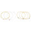 6Pcs Gitarre String Carbon Stahl Core Phosphor 5