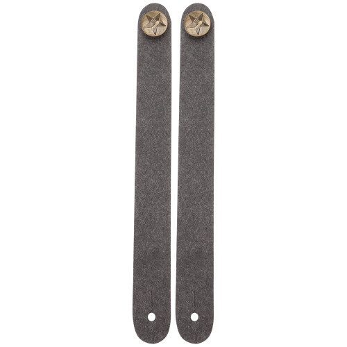 2Pcs Gitarre Neck Strap Taste String PU Leder 1