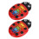 2Pcs Kinder Xylophon Bunte Sieben Sterne 3