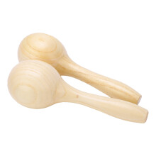 Kit de percussion pour enfants, 2 pièces, couleur bois, marteau à poncer