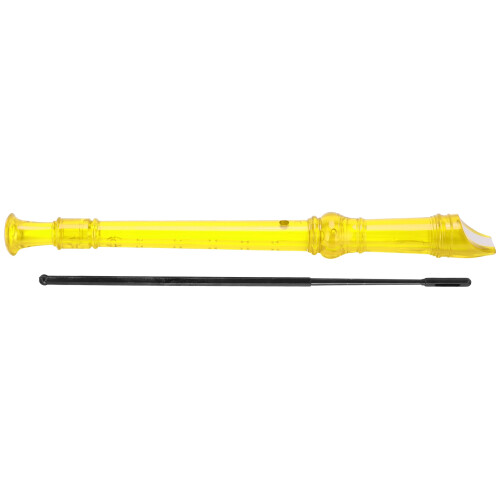 8-Loch-Klarinette ABS Transparent mit 2