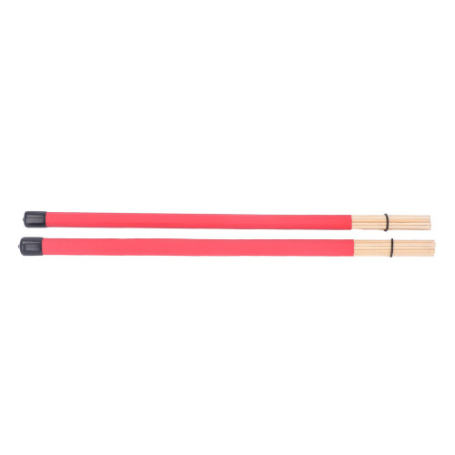 2Pcs Drum Pinsel Drumstick Stick Mallet Bambus 1
