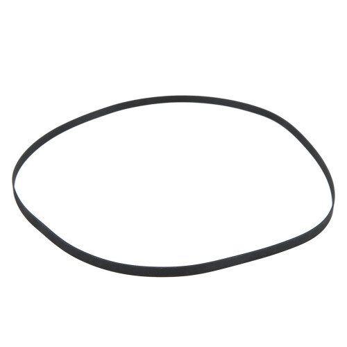 Black Record Player Turntable Drive Belt 49cm Rubber Replacement