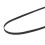 Black Record Player Turntable Drive Belt 49cm Rubber Replacement 5