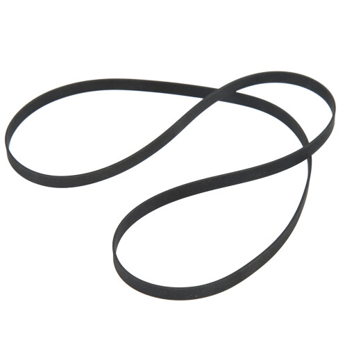 Black Record Player Turntable Drive Belt 49cm Rubber Replacement 1