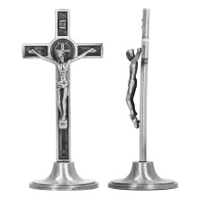 Handmade Standing Catholic Cross - Ideal Gift for Religious Occasions