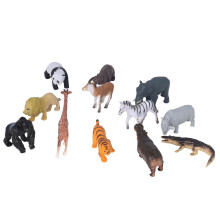 12 stücke Dschungel Tiere Figuren Realistische