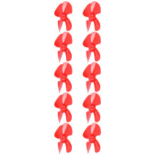 4-Blatt 40 mm Roter ABS Propeller für DIY RC-Spielzeugauto Modell
