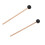 Percussion Drumstick Set 2Pcs Rubber Round Head & Wood Handle for Studio 1