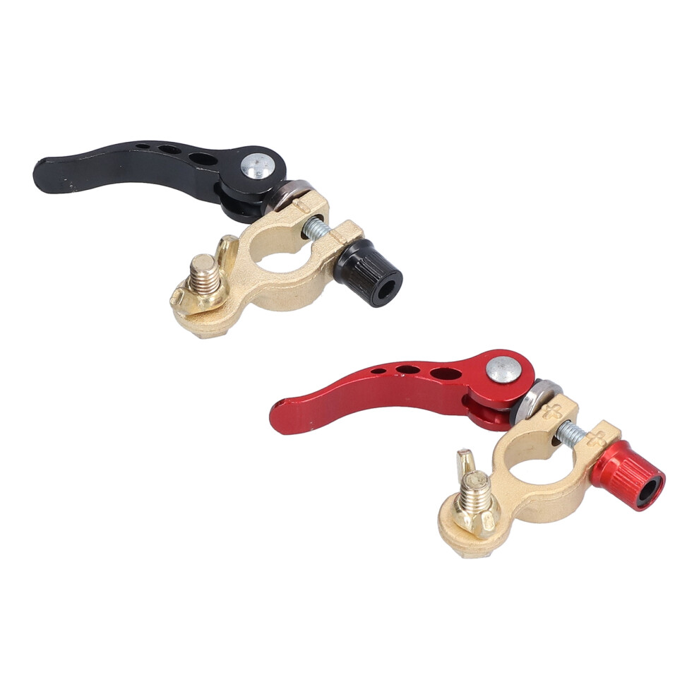 Battery Terminal Clamp Set Kit Quick Release Disconnect 2Pc 8771377449717