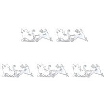 5 Pcs Tree Die Cuts Christmas Cutting Dies Embossings-JD080512