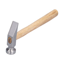 Handgefertigter Schuhhammer aus Stahl, Durchmesser 30 mm, Länge 25 cm