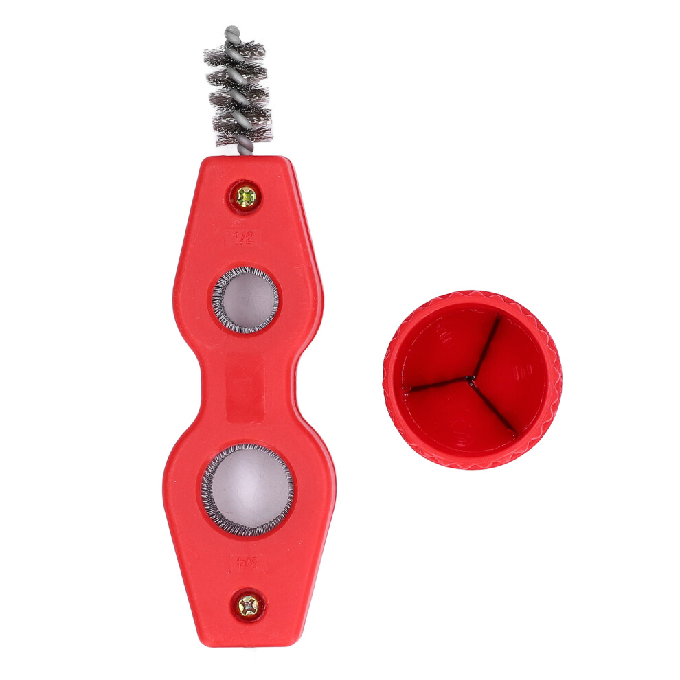 High Strength Pipe Cleaner Set Copper Pipe Brush For Rust Removal Deburring And Polishing Durable Multifunctional Manual Rust Removal Tool 9138057857238