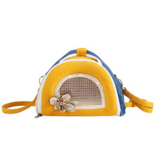 Outdoor Hamsters Carriers Bags with Removable Pad-orange color