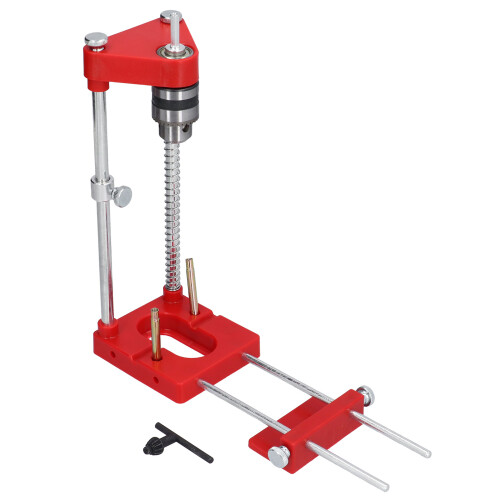 Efficient Portable Drill Guide with Accurate Scale & Fast Chip Removal