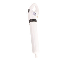 Pipe Air Drain Blaster 1.5 Bar High Pressure Toilet Clog Cleaner, White