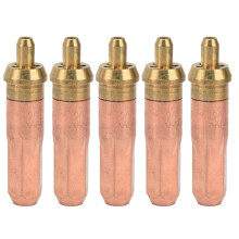 Solid Metal Oxy Fuel Cutting Tips Medium Duty Propane Natural Gas Compatible With Victor Torch High Concentricity Internal Holes Even Pores Long Life