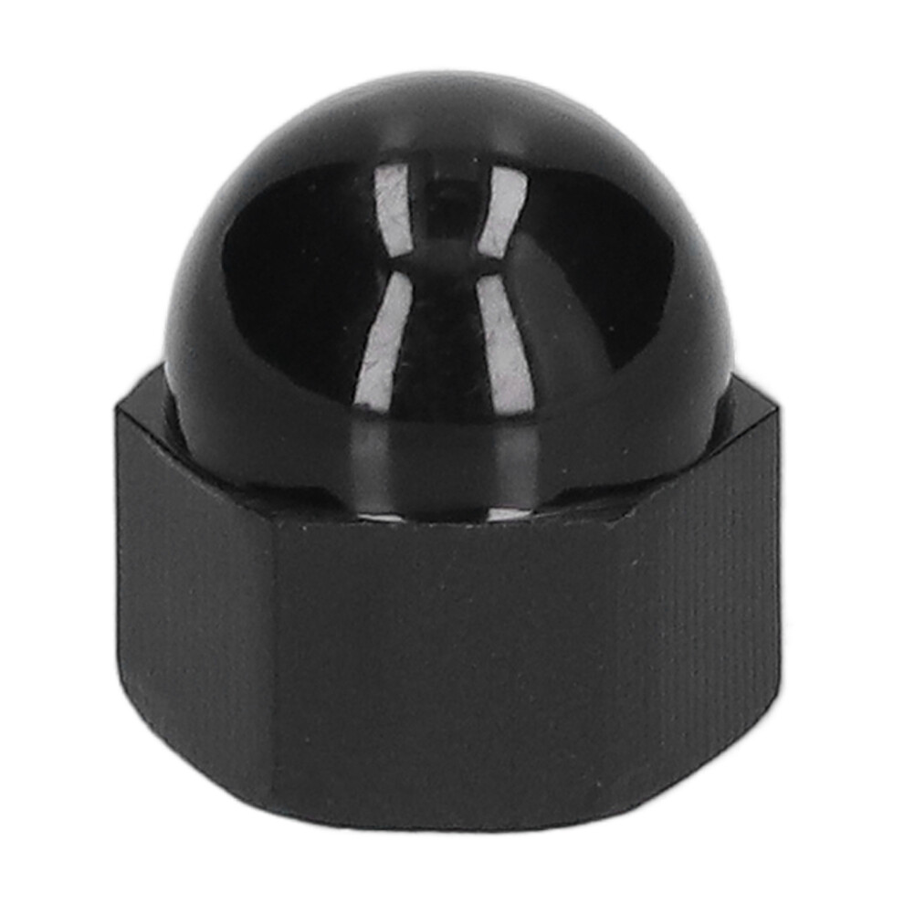 10Pcs Black Plastic Hex Nut Cover Caps M10 Industrial Fastener Hardware 7891376772799