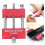 Portable High Precision Ruler Stopper for Craft and Mill Tasks 15
