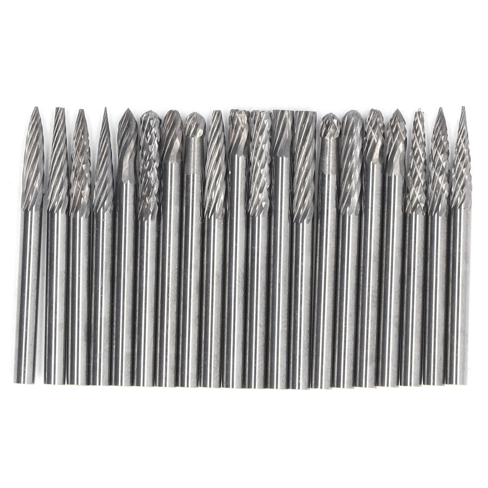 20 Stã¼Cke Hartmetall-Frã¤Sstifte Set Frã¤Ser Bit 7465065692844