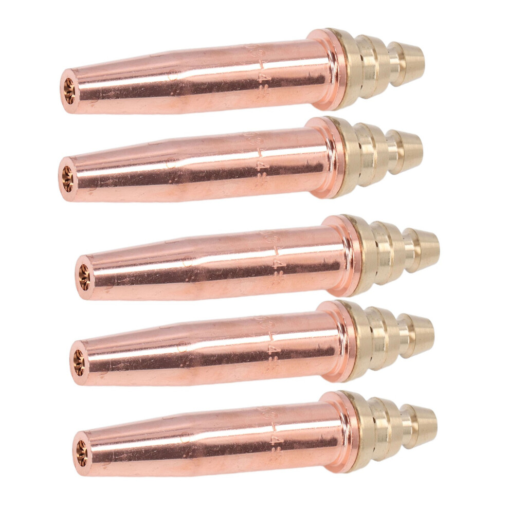 5Pcs Brass Copper Isobaric Propane Cutting Tips G03-4# To 6# For Welding 8141376231802