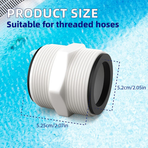 Garden Hose Adapter Connect Replacement Suitable for Swimming 1