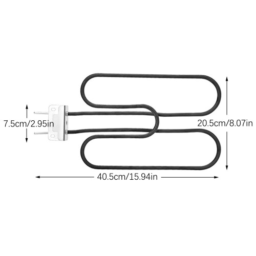 Grill Heating Pipe ForQ140Q1400 Heating Element Top Heating Grill 2