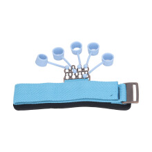 Fingerstärker Handgrifftrainer mit 5 austauschbaren Ringen, 40 lbs Silikon