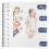 Baby-Monats-Meilensteintuch aus 10