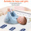 Baby-Monats-Meilensteintuch aus 13