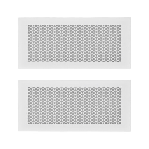 Set di coperture protettive in silicone bianco per prese d'aria per bambini – 2 pezzi 1