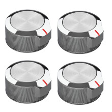 Gas Stove Range Knobs Switch For YKFED500EBS3 KFED500EWH05-4PCS