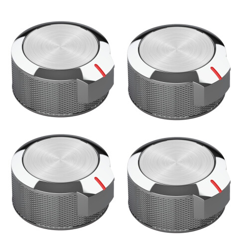 Gas Stove Range Knobs Switch For YKFED500EBS3 KFED500EWH05-4PCS