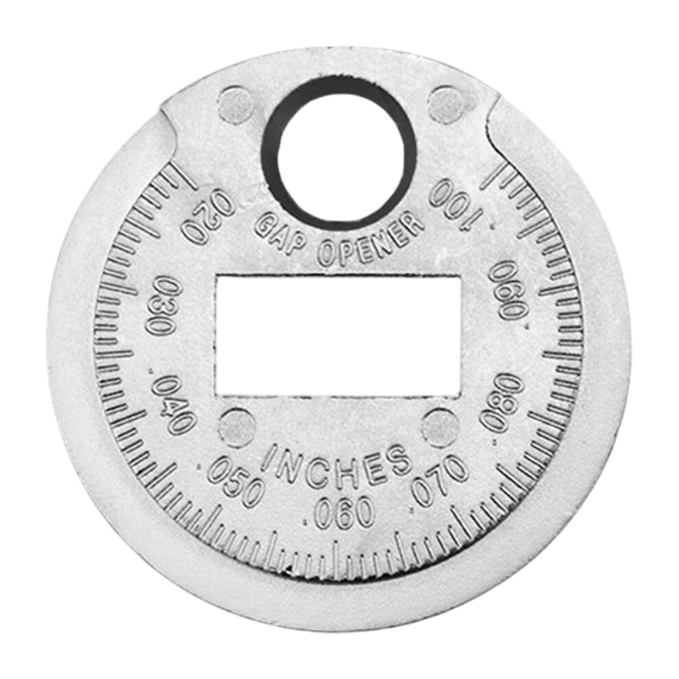 Spark Plug Gap Tool Spark Plug Gap Tool Gapper Gauge Cointype Metal Sparkplug Tester Measurement Car Accessories For Driver, Travel Road 9426802555110