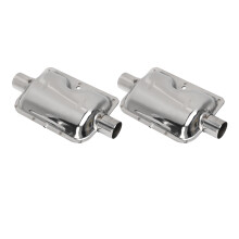 Edelstahl-Auto-Luftheizungsschalldämpfer 2,4 cm Ersatzteil für Eberspacher