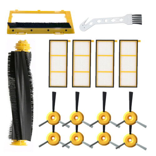Roller Brush Side Brush Vacuum Cleaner Filters ABS Material-A 2
