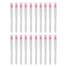 Gift Of Beauty, 20Pcs Multi Function Lipstick Brush Set, Ideal Design with Transparent Handles for Professional Makeup