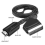Câble HDMI vers péritel de 1 mètre de long, connexion directe, conversion pratique 2