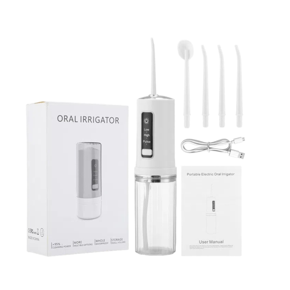 Electric Tooth Rinser, Tooth Cleaner, Calculus Remover, Water Flosser, Tooth Irrigator, Tooth Scaler -CAN-2025