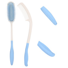 38CM Extra Long Handle Hair Brush for Elderly Ergonomic Air Cushion Comb