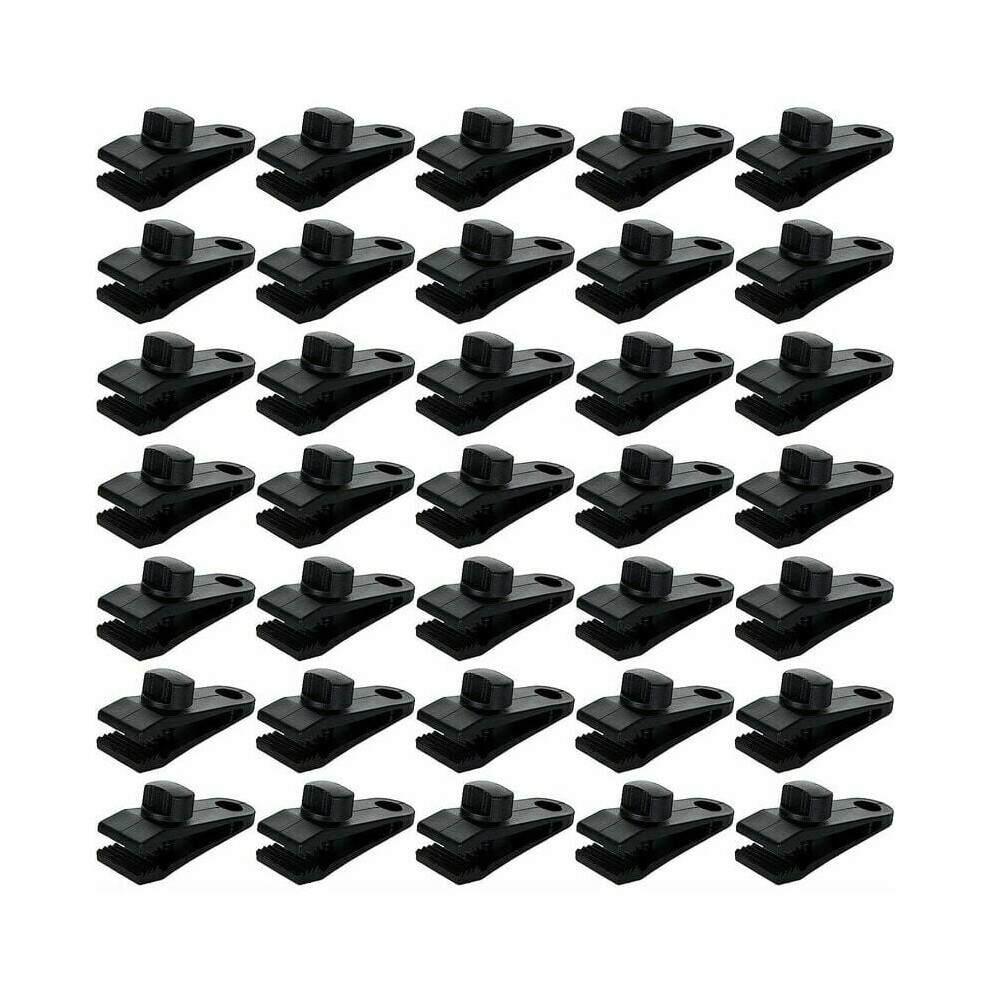 Lock Grip Gator Clamp For Outdoor Covers, Super Holding Power Adjustable Helical Thumbscrews Heavy Duty Tarp Clips Ideal For Camping, Boating, And 9173940406797
