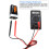 Portable Digital Multimeter, Reliable For Mini Electronic Projects, Features Diode Test Function And Continuity Measurement, Equipped With Buzzer For 4