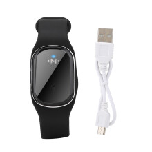 Tragbare Technologie mit drei Mückenschutzmodi, USB-aufladbares Ultraschall-Mückenschutzarmband mit Indoor-Modus und geräuschlosem Schlafmodus