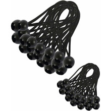 Cordes élastiques réutilisables, sangles d'arrimage robustes et résistantes aux intempéries pour le camping, 200 mm pour fixer des objets