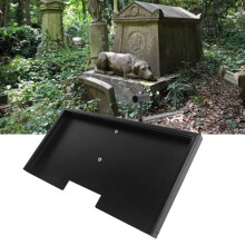 Gedenksteinständer Metall Grabsteinständer