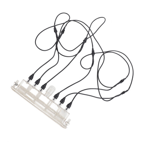 12V Led RGB Wasserfall Wasser Vorhang Düse 2