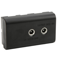 Dummy-Akku 7,4V mit Elbow-DC-Netzkabel für Sony NPF550, NPF570, NPF970