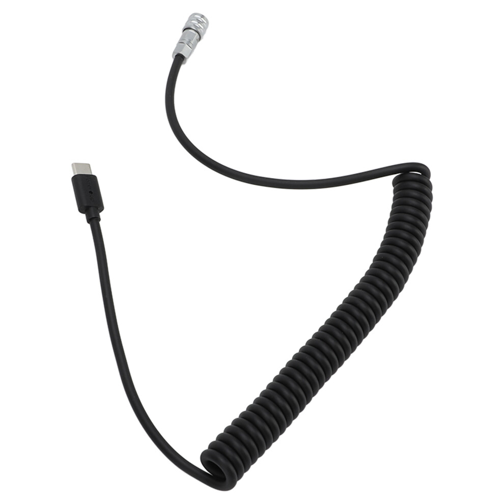 Type C Coiled Power Cable For Bmpcc 4K 6K With Led Indicator Light 7891375561189