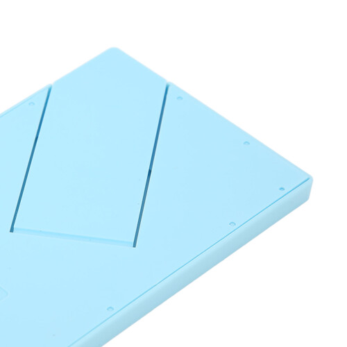 Sky Blue Plastic Rectangle Photo Frame for Instax Mini 3in Photos 2