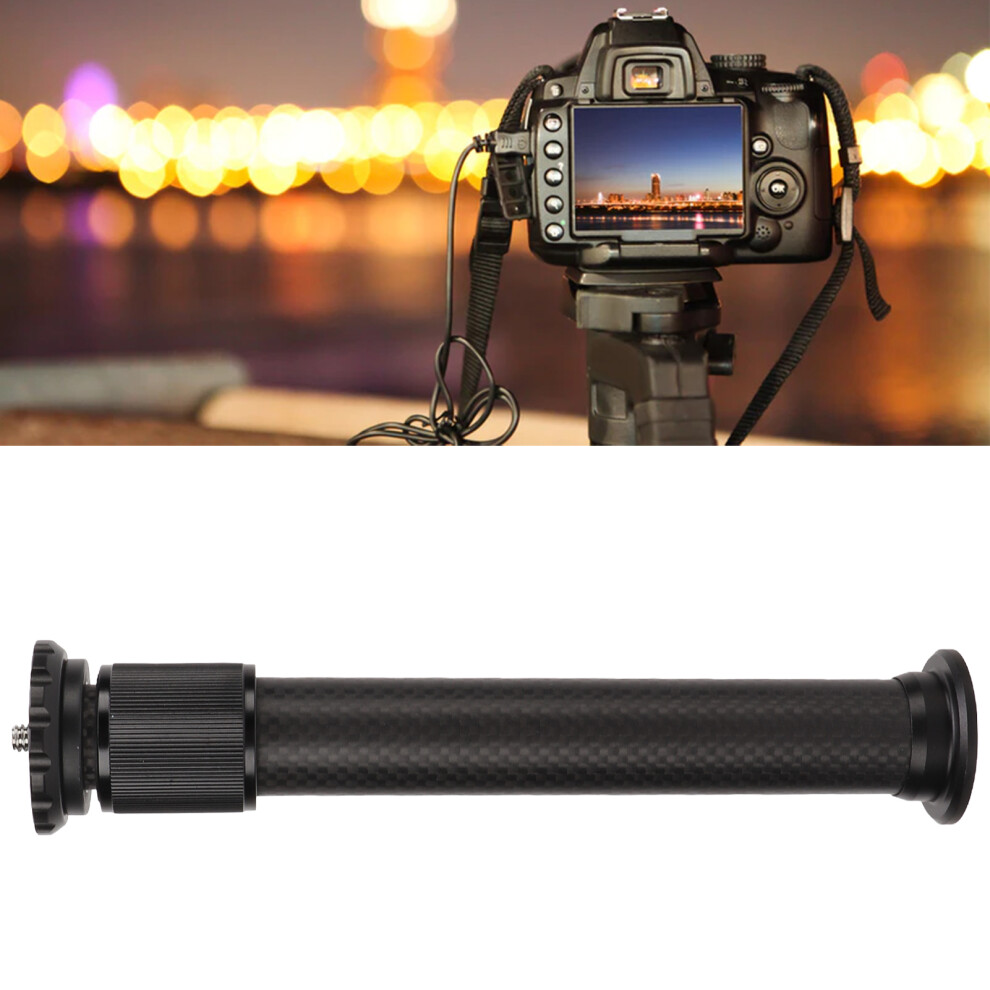 Lightweight Carbon Fiber Tripod Extender 2 Section Central Column For Stability 4951374899508